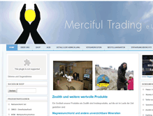 Tablet Screenshot of merciful-trading.at